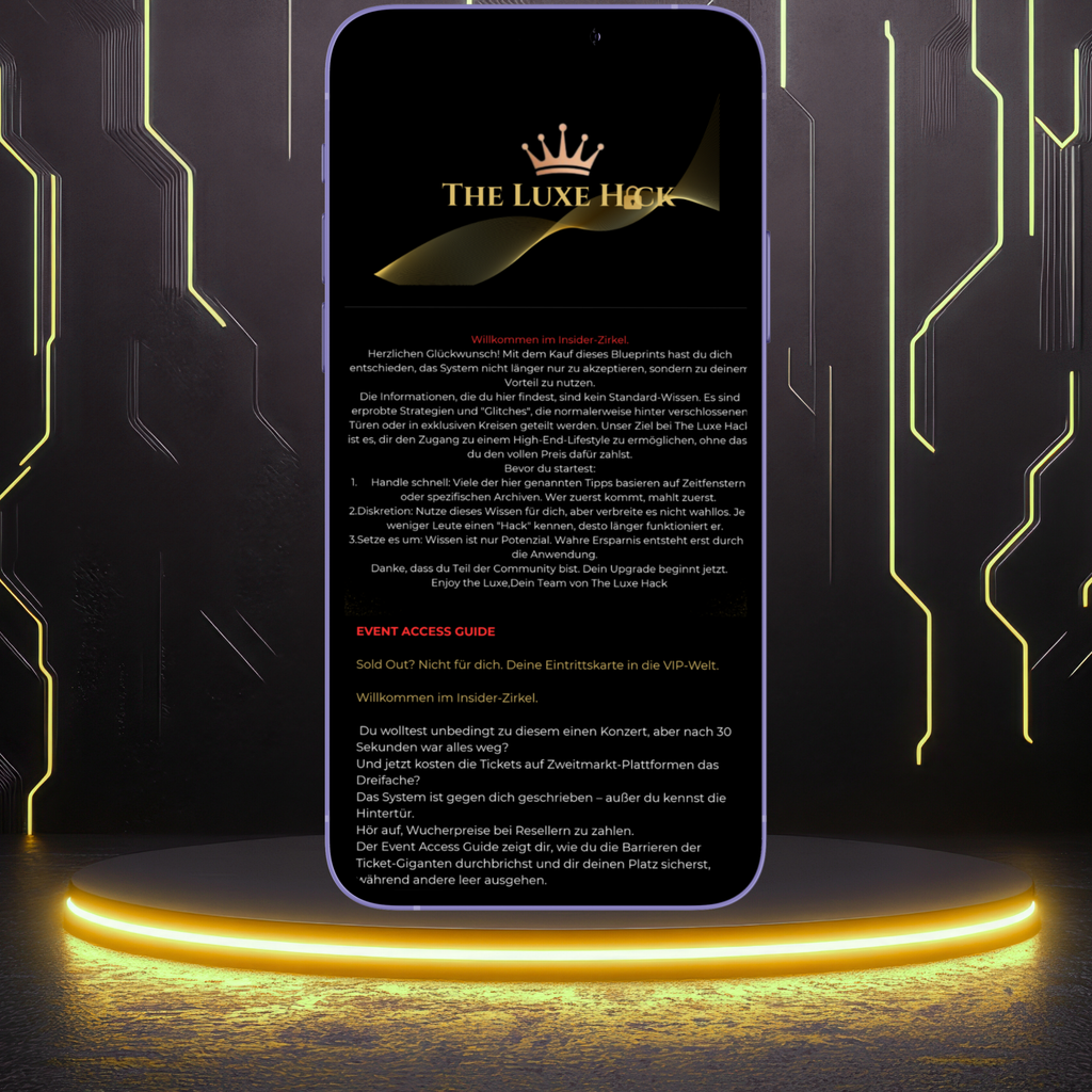 Event Access – Der Ticket-Insider